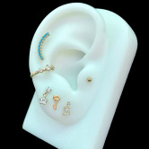 Piercing DALILA TURQUESA
