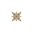 Piercing Estrella Polar de Oro y Piedras Blancas - STELLA POLARIS