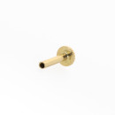 Piercing Oreja Rayo de Oro y Piedras Blancas– RADIUM MINI ALBA