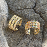 Ear Cuff FREYA MULTICOLOR