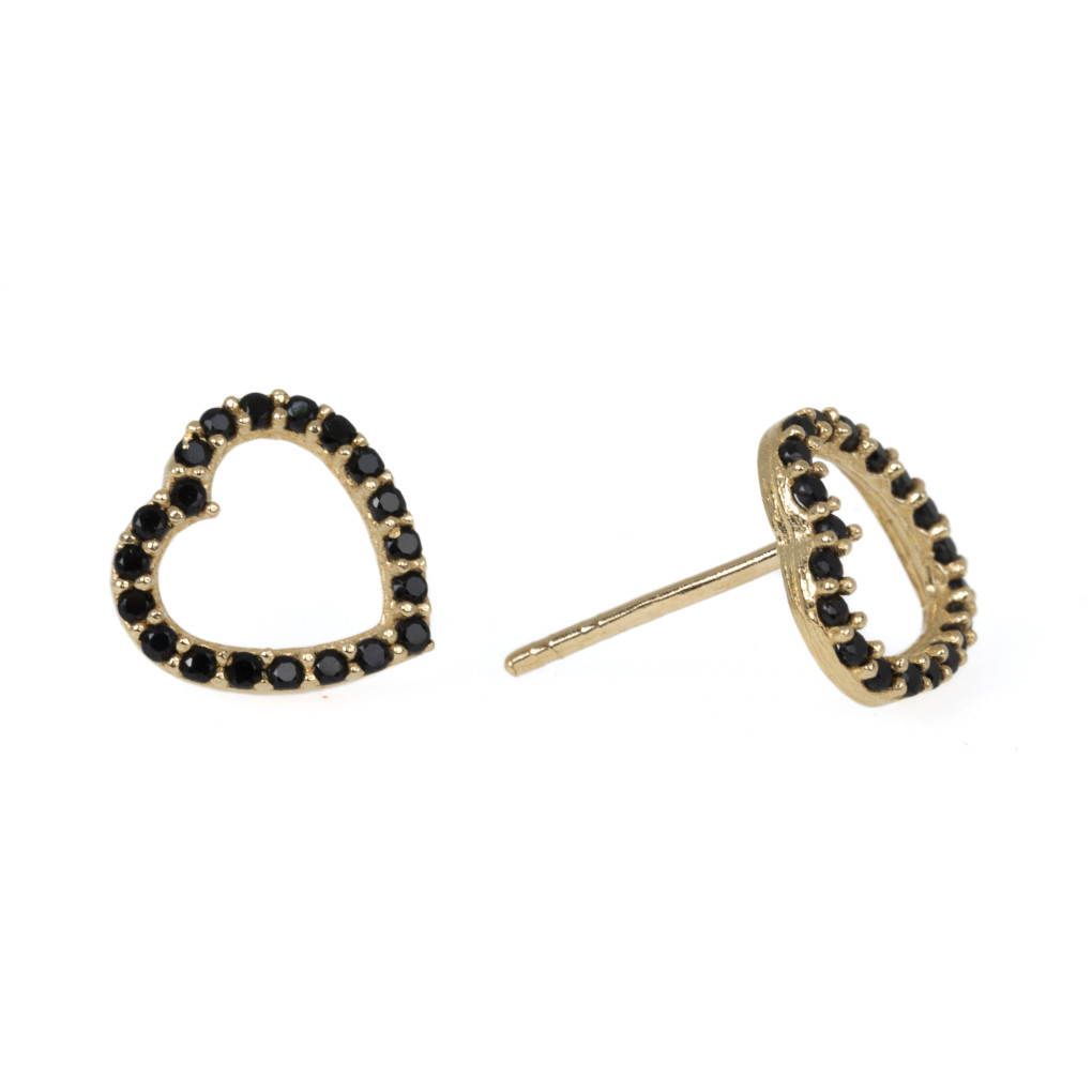 Pendientes CUORE NEGRO