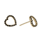 Pendientes CUORE NEGRO