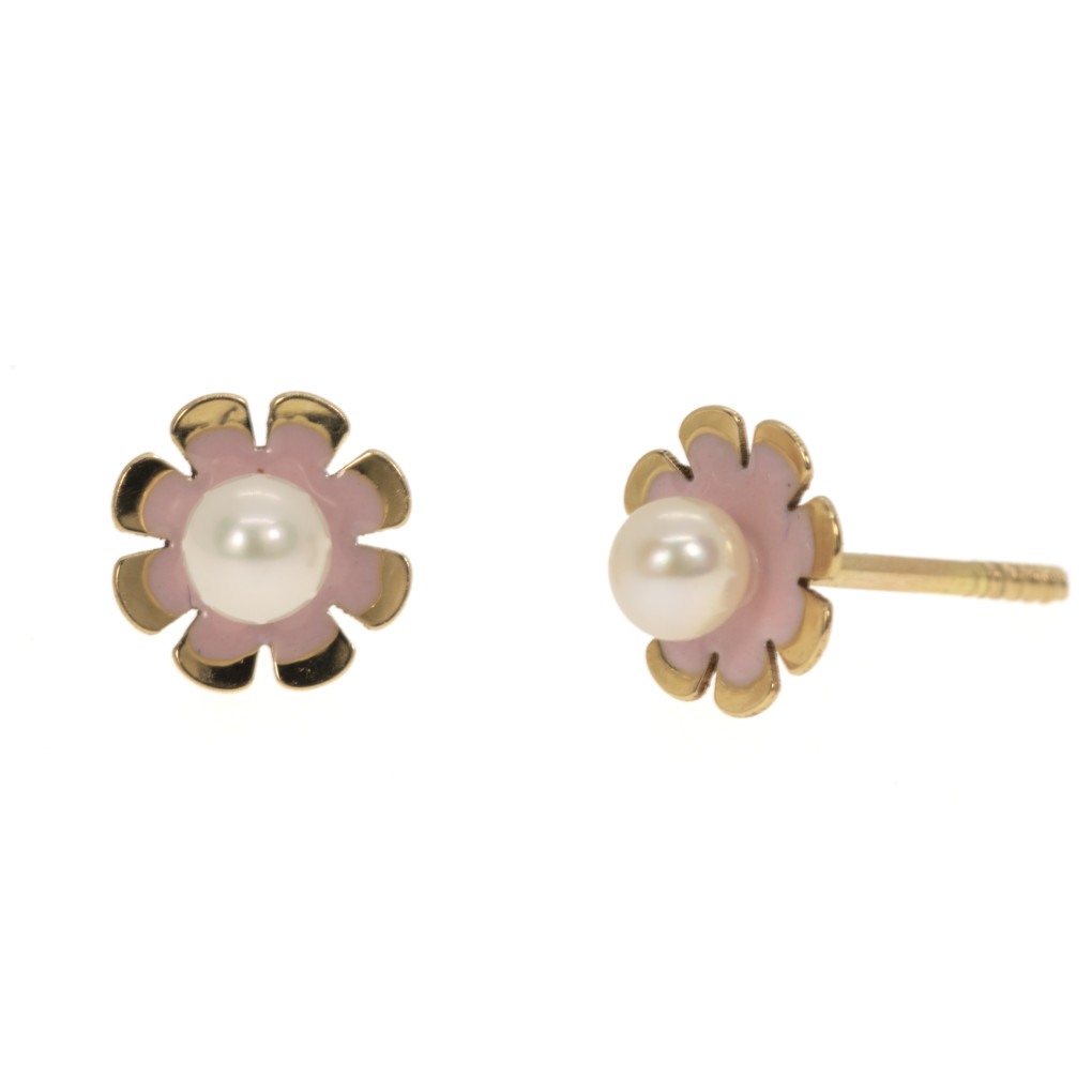 Pendientes FLOR PERLA...
