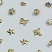Pendientes MARIPOSA MULTIPIEDRA