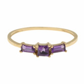 Anillo DIANA Amatista
