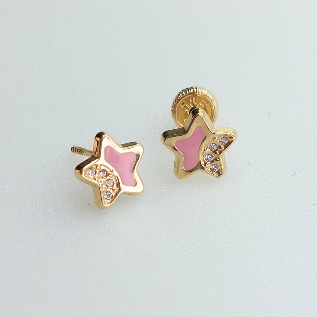 Pendientes ESTRELLA PIEDRAS...