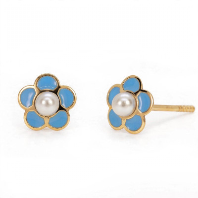 Pendientes FLOR PERLA...