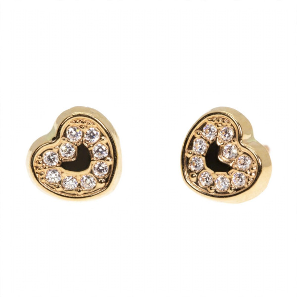 Pendientes CORAZON PIEDRA