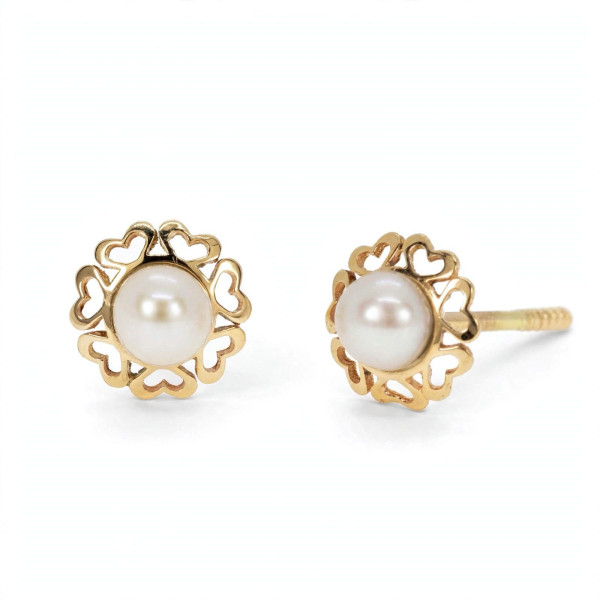 Pendientes ORLA CALADA PERLA