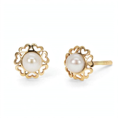 Pendientes ORLA CALADA PERLA