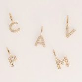 Colgante LETRA MULTIPIEDRA
